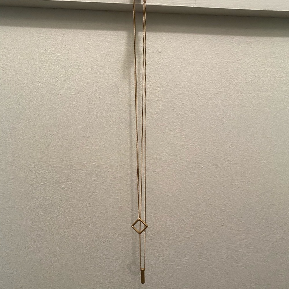 Geometric necklace